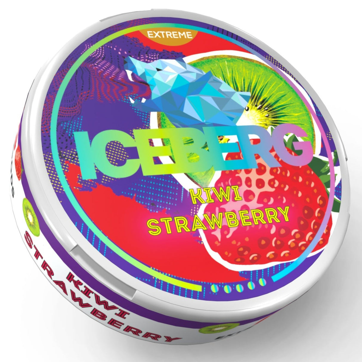 Kiwi Strawberry Nicotine Pouches By Iceberg