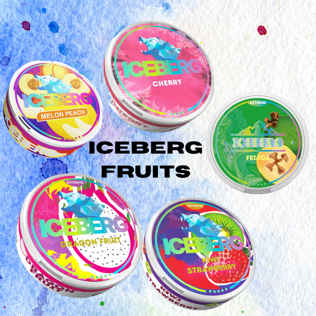 Iceberg Fruity Bundle Pack : A Burst of Flavor Variety in Every Pouch