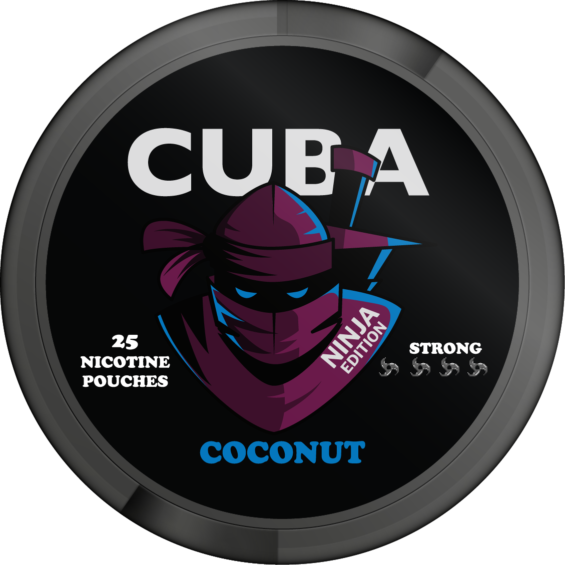 Ninja Coconut Nicotine Pouches By Cuba