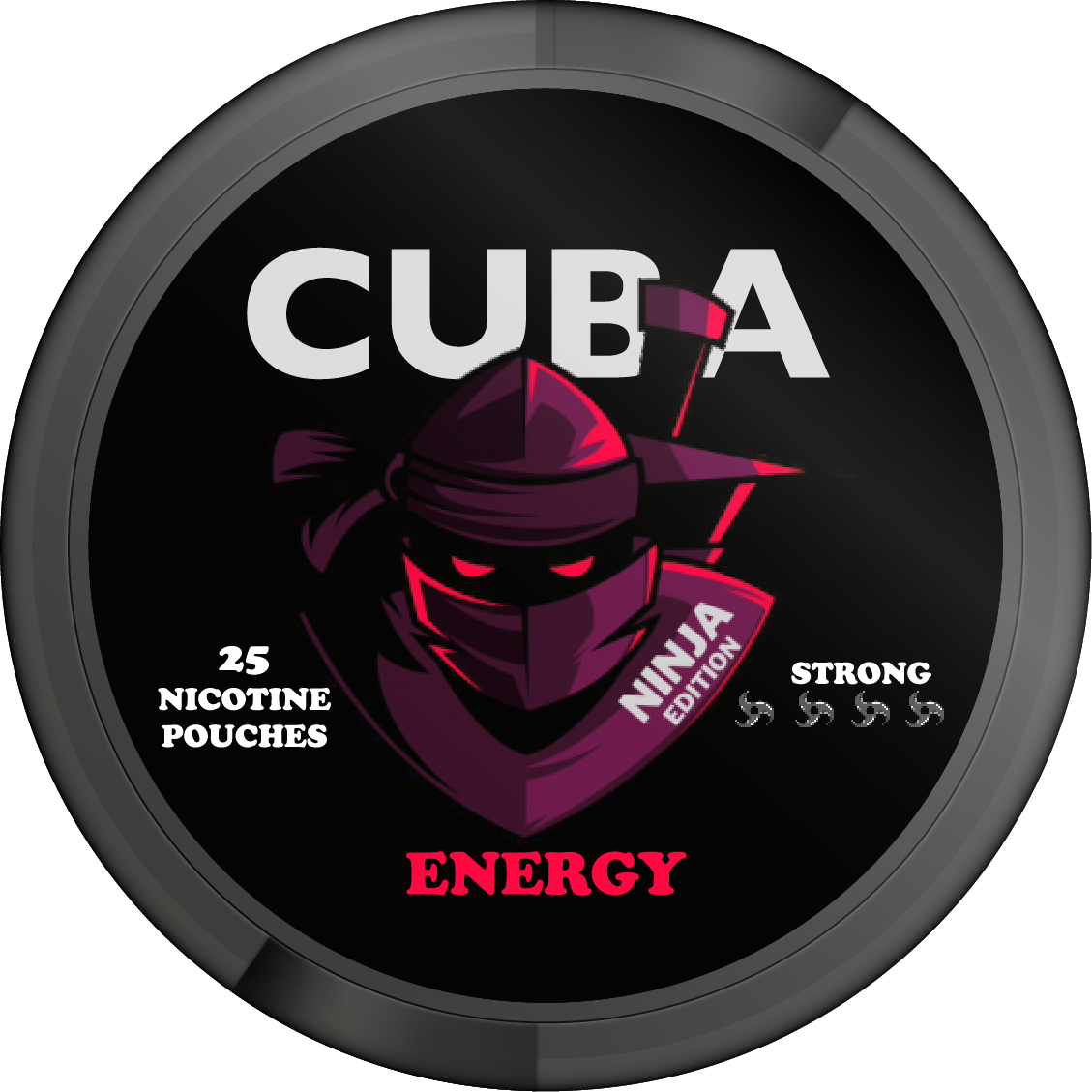 Ninja Energy Nicotine Pouches By Cuba