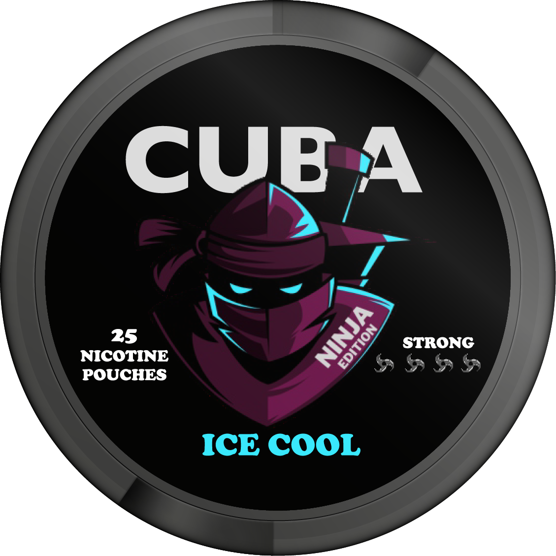 Cuba Ninja Ice Cool 150mg Nicotine Snus Pouches