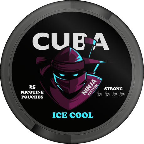 Cuba Ninja Ice Cool 150mg Nicotine Snus Pouches