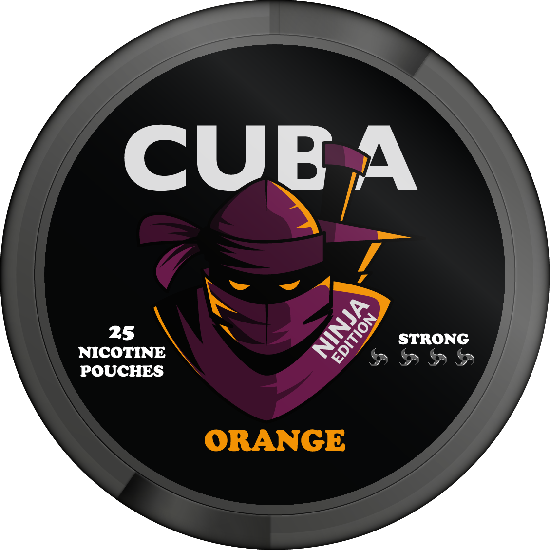 Ninja Orange Nicotine Pouches By Cuba