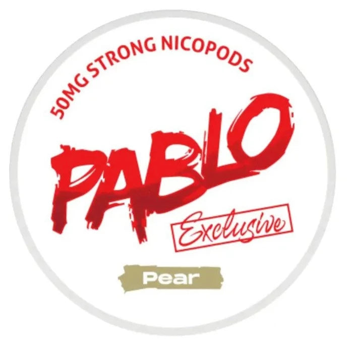 Exclusive Pear Nicotine Pouches By Pablo
