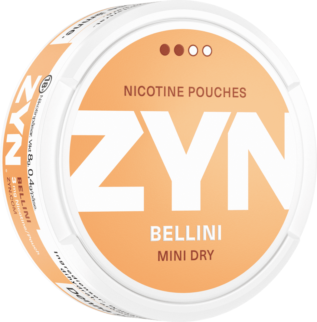 Bellini Mini Dry Nicotine Pouches By Zyn