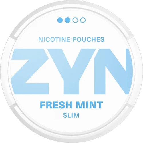 Fresh Mint Slim Nicotine Pouches By Zyn