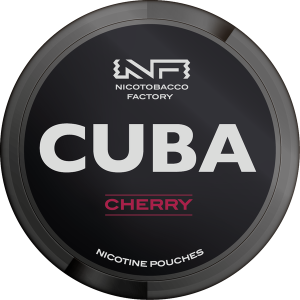 Black Cherry Nicotine Pouches By Cuba – Nico Plug