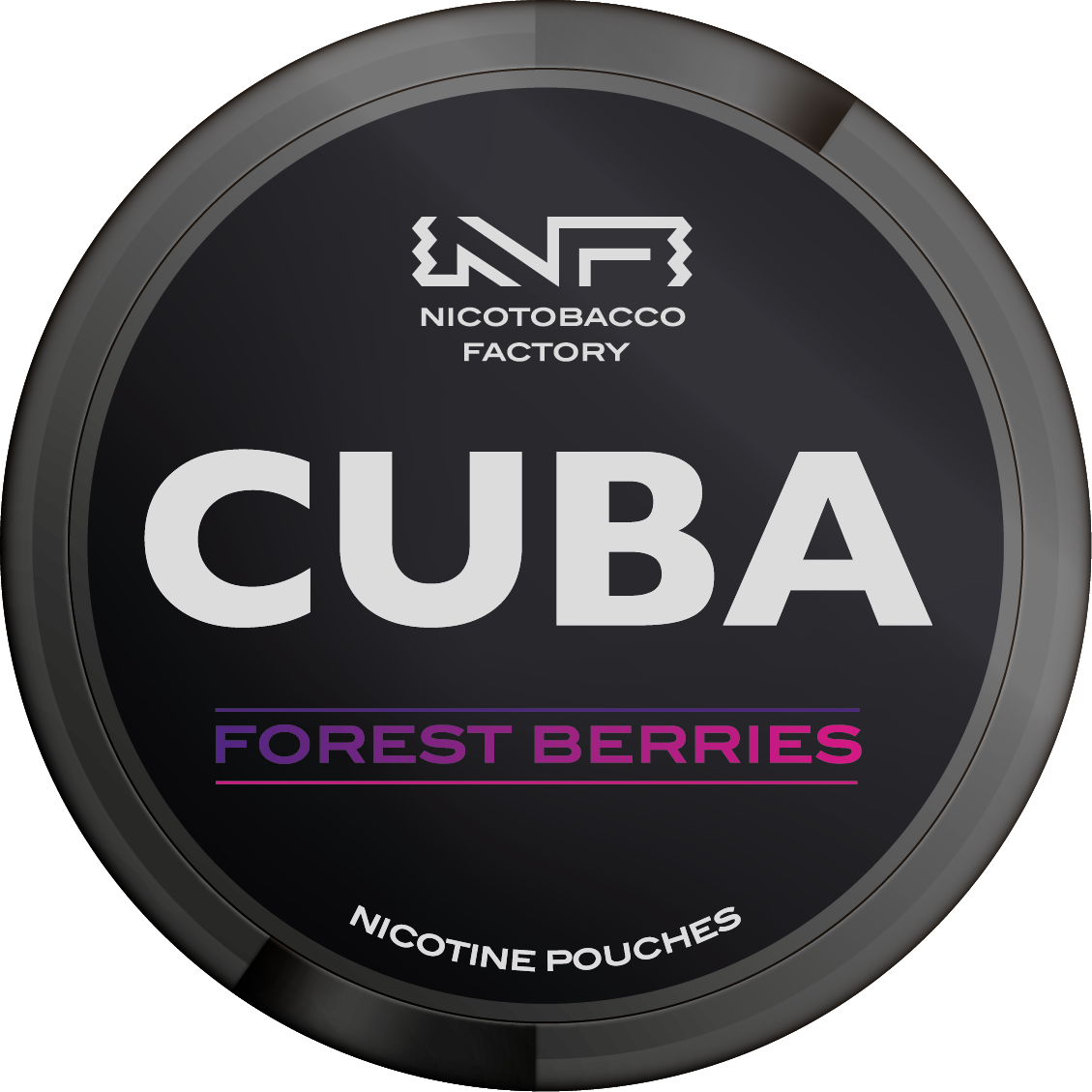Black Forrest Berries Nicotine Pouches By Cuba