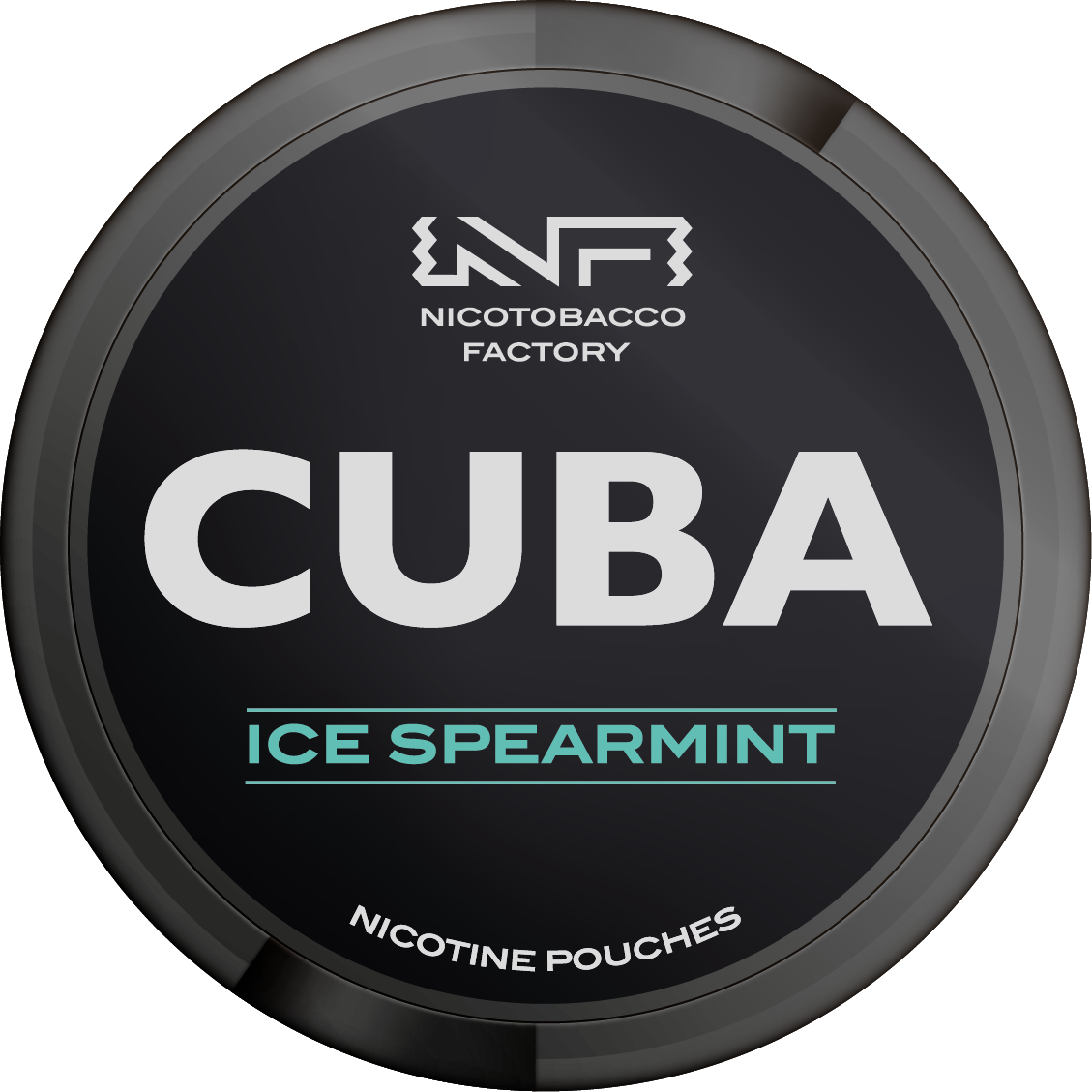 Black Ice Spearmint Nicotine Pouches By Cuba