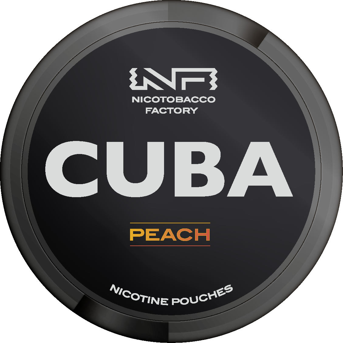 Black Peach Nicotine Pouches By Cuba