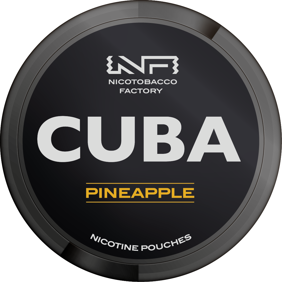 Black Pineapple Nicotine Pouches By Cuba