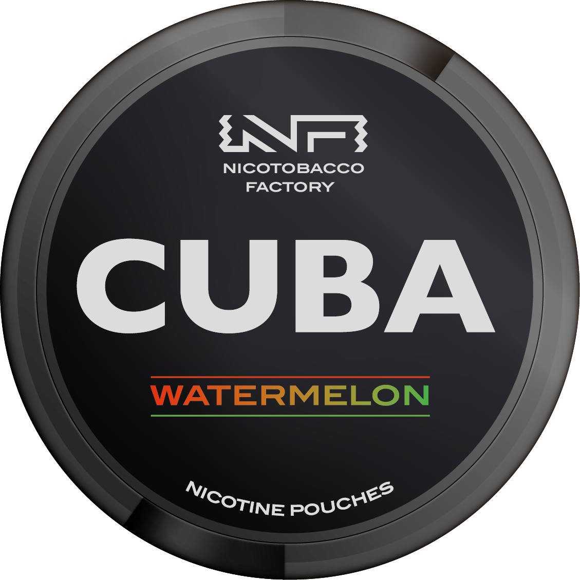 Black Watermelon Nicotine Pouches By Cuba