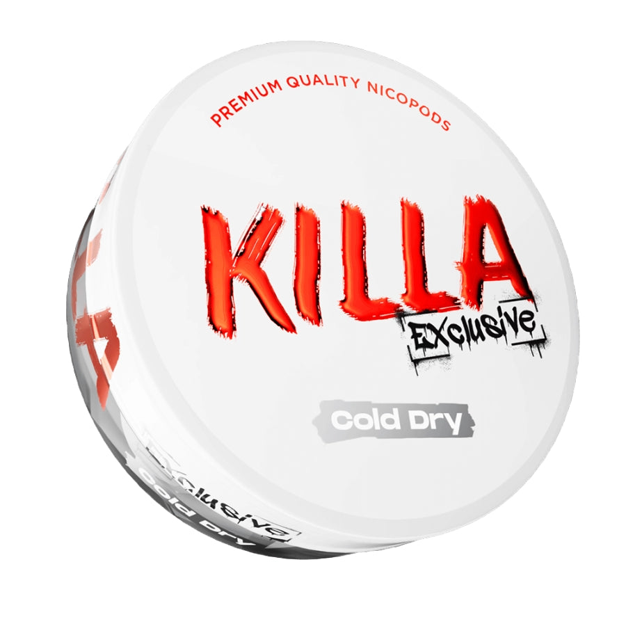 Cold Dry Exclusive Nicotine Pouches By Killa