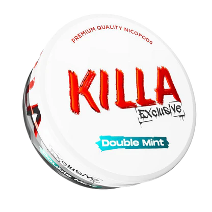 Double Mint Exclusive Nicotine Pouches By Killa