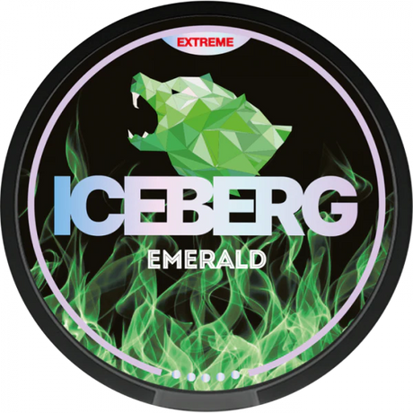 Emerald Nicotine Pouches By Iceberg