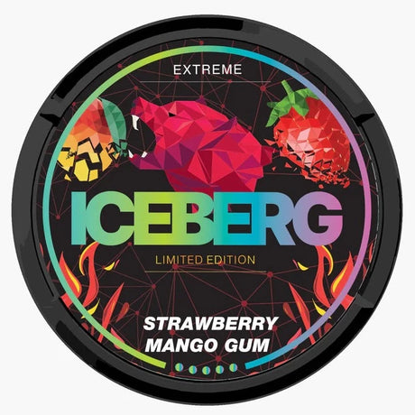 Iceberg Strawberry Mango Gum - 100Mg - Nico Plug