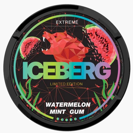 Iceberg Watermelon Mint Gum - 100Mg - Nico Plug