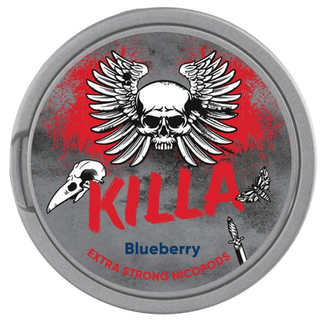 Killa Blueberry Extra Strong Nicopods Nicotine Pouches Pods