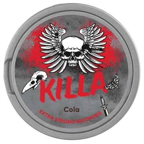 Killa Cola Extra Strong Nicotine Pouches Pods Snus