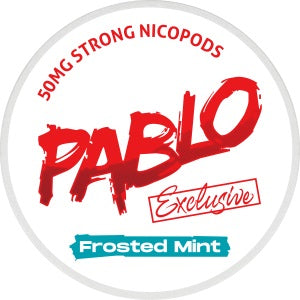 Pablo Exclusive Frosted Mint - 50mg - Nico Plug