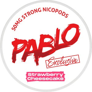 Pablo Exclusive Strawberry Cheesecake - 50mg - Nico Plug
