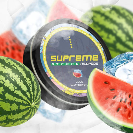 Supreme Nicopods Cold Watermelon - 50Mg - Nico Plug